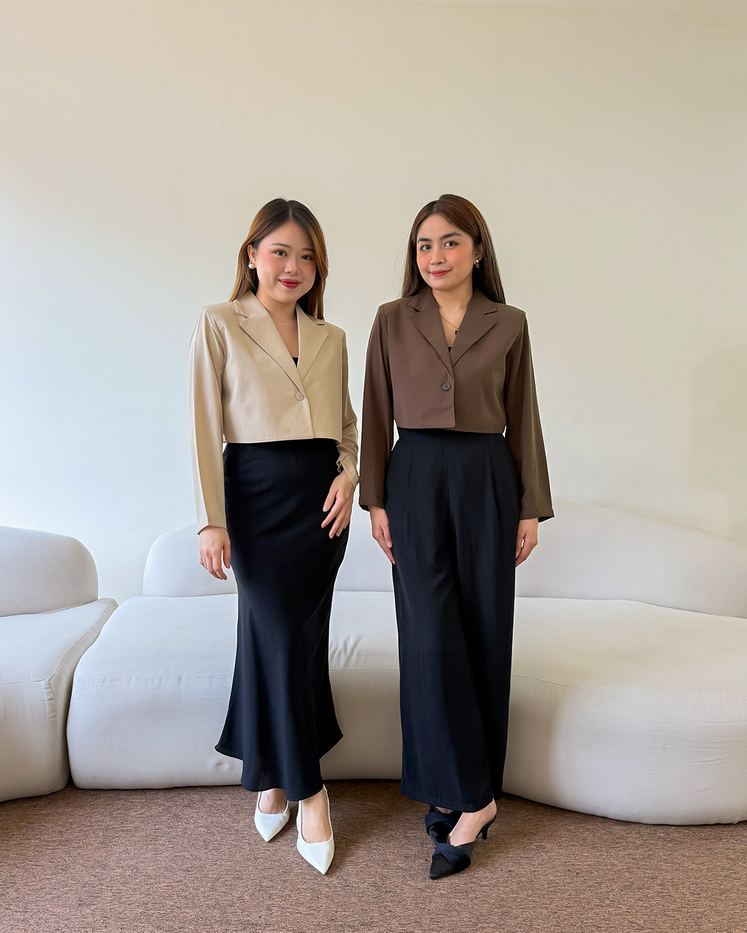 [Tutuloph] Jacy Blazer | Best Seller Produk Terlaris | Crop Semi Formal Casual Blazer | Fashion Wanita Normal Jumbo Bigsize