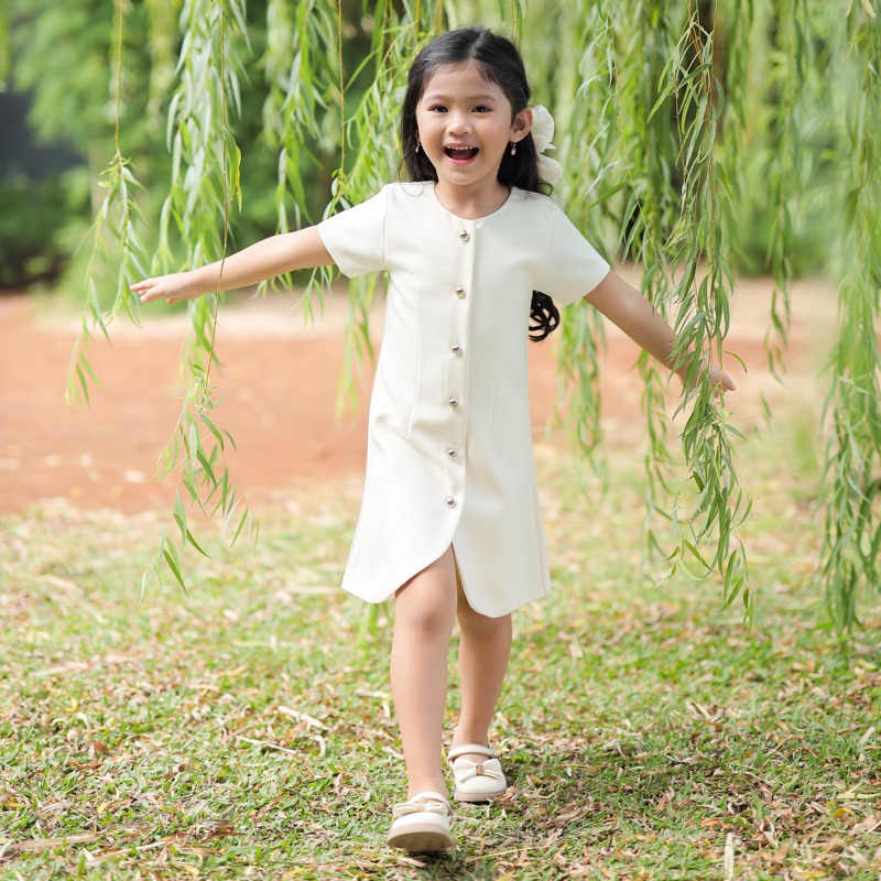 Aster Dress | Dress Anak Perempuan | Usia 1-8 Tahun | TutuKids