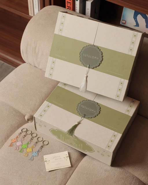 Image of [Tutuloph] Box Raya Hampers Special Ramadhan Package I Gift Set Lebaran Eksklusif I Paket Kado Premium Idul Fitri