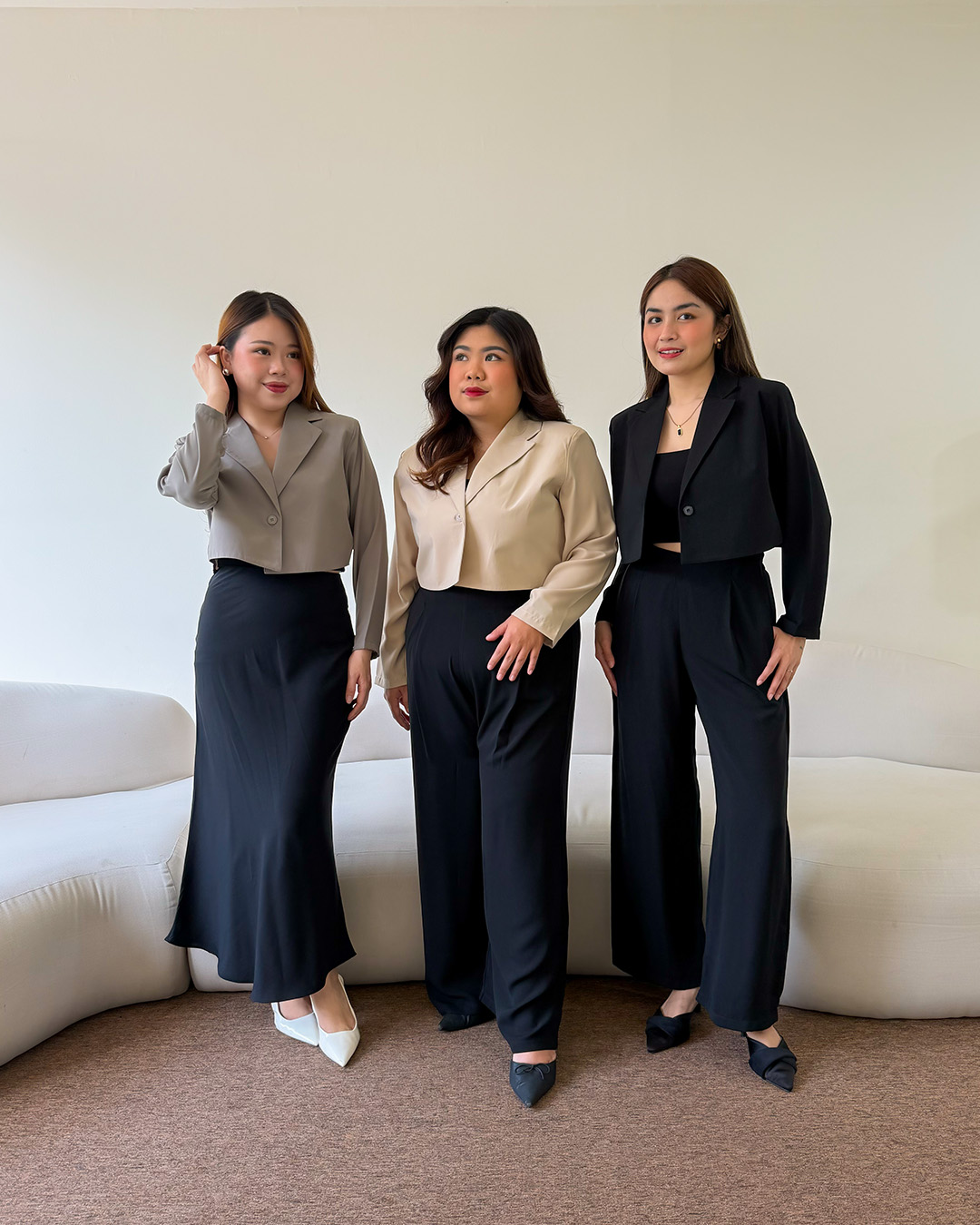 [Tutuloph] Jacy Blazer | Best Seller Produk Terlaris | Crop Semi Formal Casual Blazer | Fashion Wanita Normal Jumbo Bigsize
