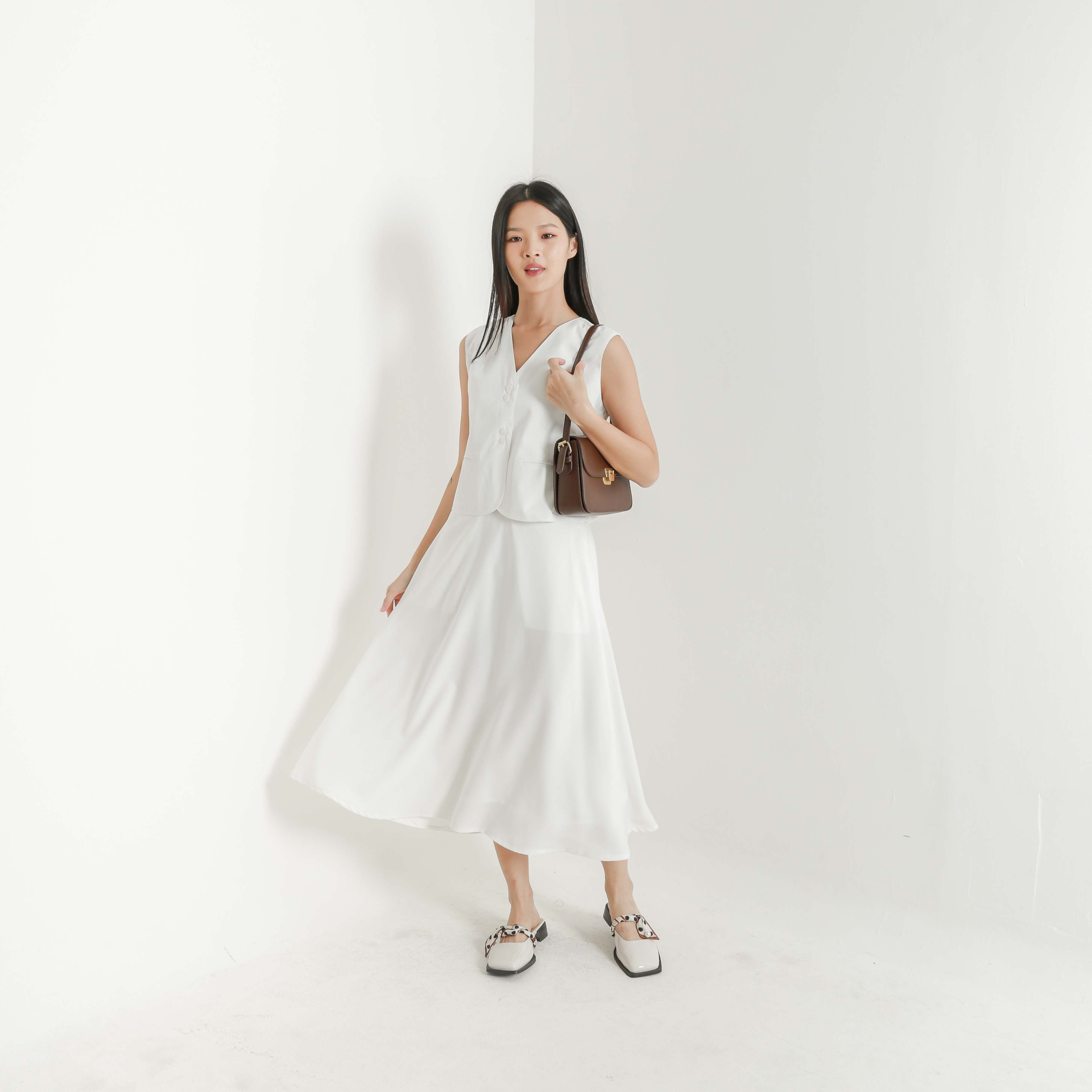 [Tutuloph] Jovie Skirt  | Tutuloph | Rok Midi Wanita | Fashion Wanita Jumbo Normal Bigsize