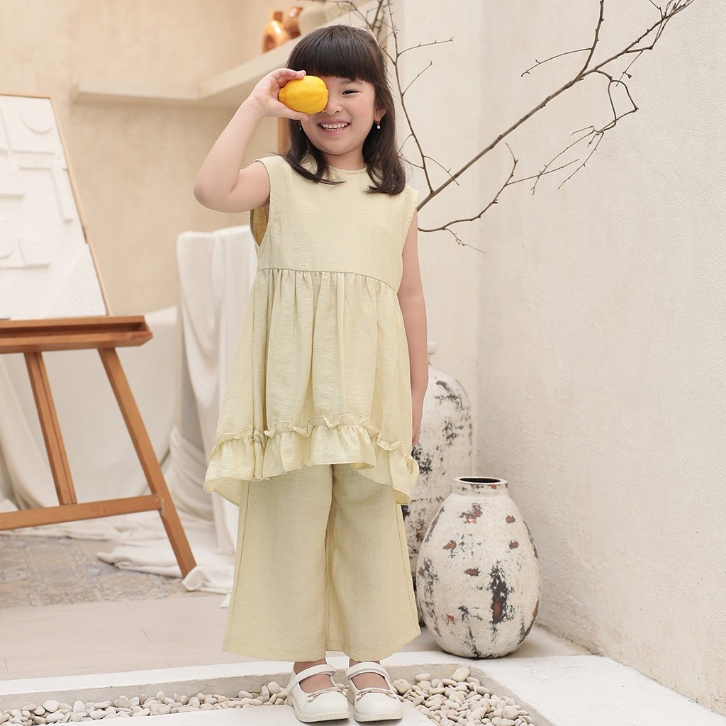 Kalea Dress Kids | Dress Anak Perempuan | Usia 1-10 Tahun | Atasan Anak Perempuan | Fashion Anak | TutuKids