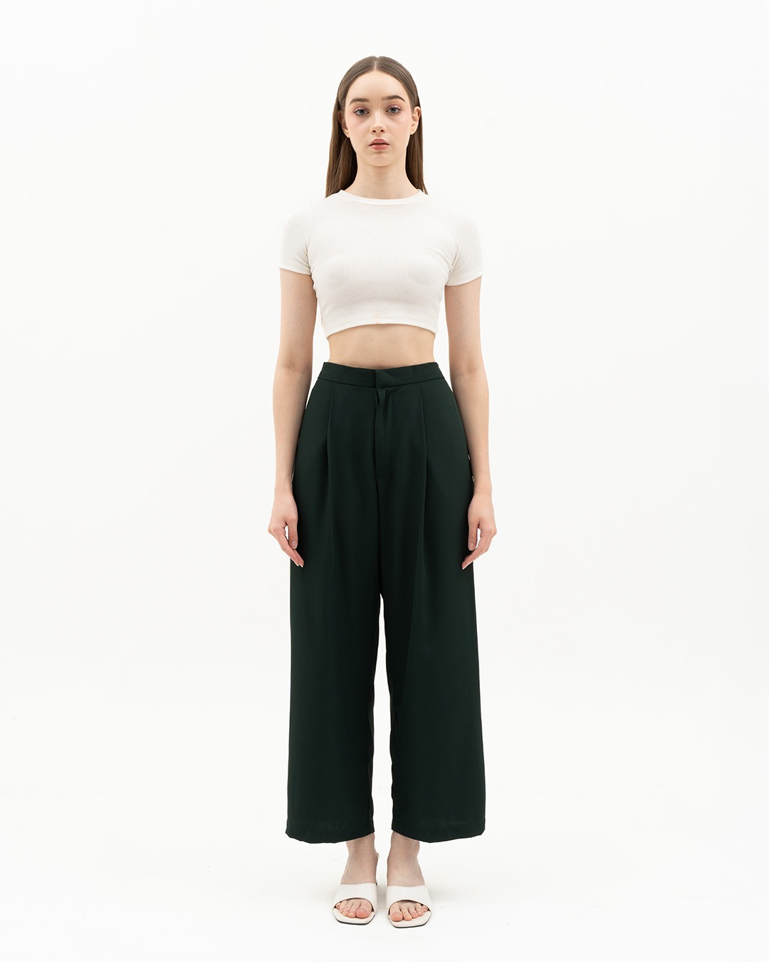 [Tutuloph] Elva Pants | Celana Panjang Kulot Wanita Kasual | Casual Fashion Normal Bigsize