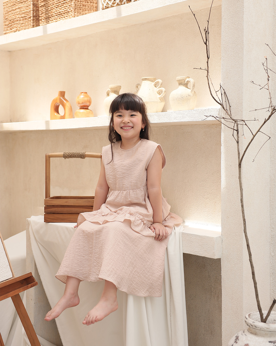 Kalea Dress Kids | Dress Anak Perempuan | Usia 1-10 Tahun | Atasan Anak Perempuan | Fashion Anak | TutuKids