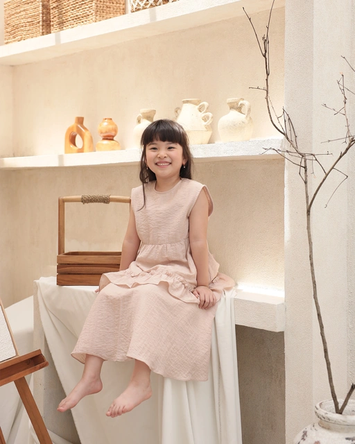 Kalea Dress Kids | Dress Anak Perempuan | Usia 1-10 Tahun | Atasan Anak Perempuan |  Fashion Anak | TutuKids