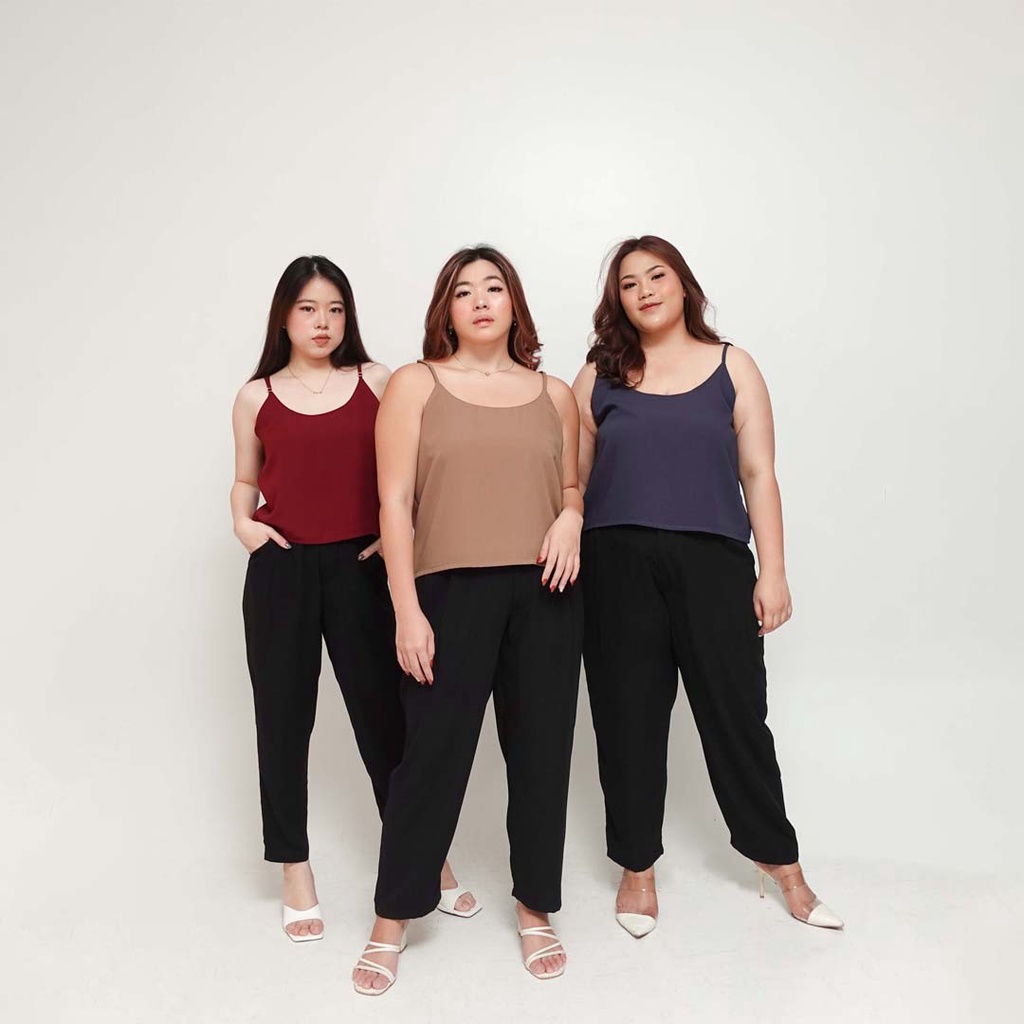 [Tutuloph] Emi Tank Top | Basic Women TankTop | Fashion Wanita Normal Jumbo Bigsize