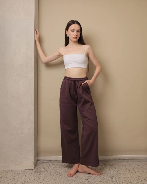Image of [Tutuloph] Amari Sweat Pants | Celana Panjang Wanita Kasual Karet | Casual Loose Baggy Normal Bigsize
