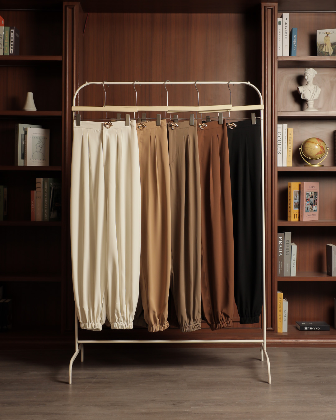 [Tutuloph] Yasmin Pants | High Waist Kulot Wanita | Celana Panjang Casual | All Size Big Size