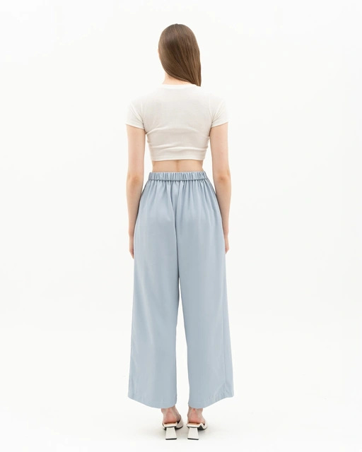 Image of [Tutuloph] Elva Pants | Celana Panjang Kulot Wanita Kasual | Casual Fashion Normal Bigsize