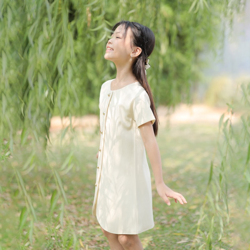 Aster Dress | Dress Anak Perempuan | Usia 1-8 Tahun | TutuKids