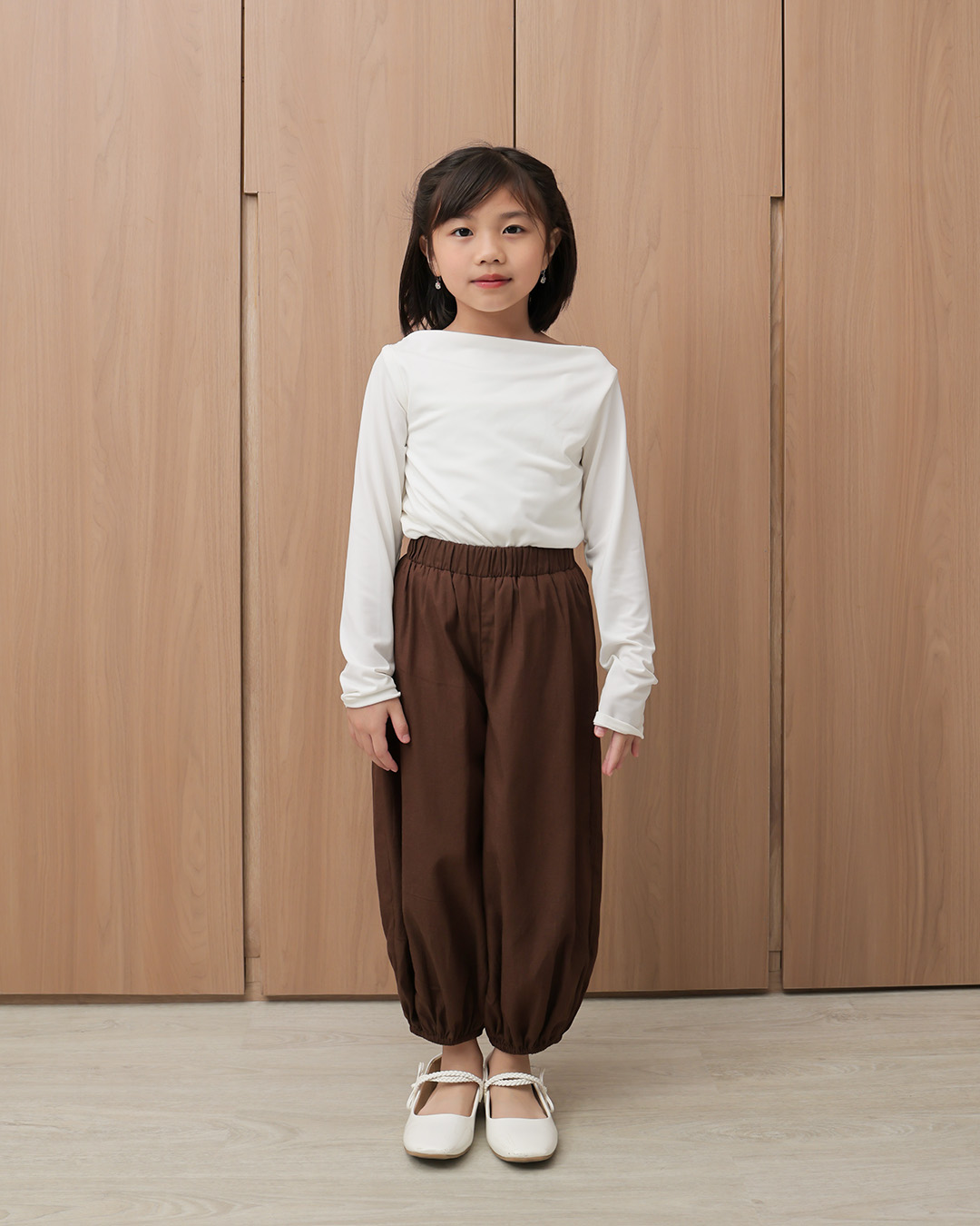 Emery Pants Kids | Celana Panjang Anak Perempuan | Bawahan Anak Casual Pinggang Karet | Usia 1-8 Tahun | TutuKids