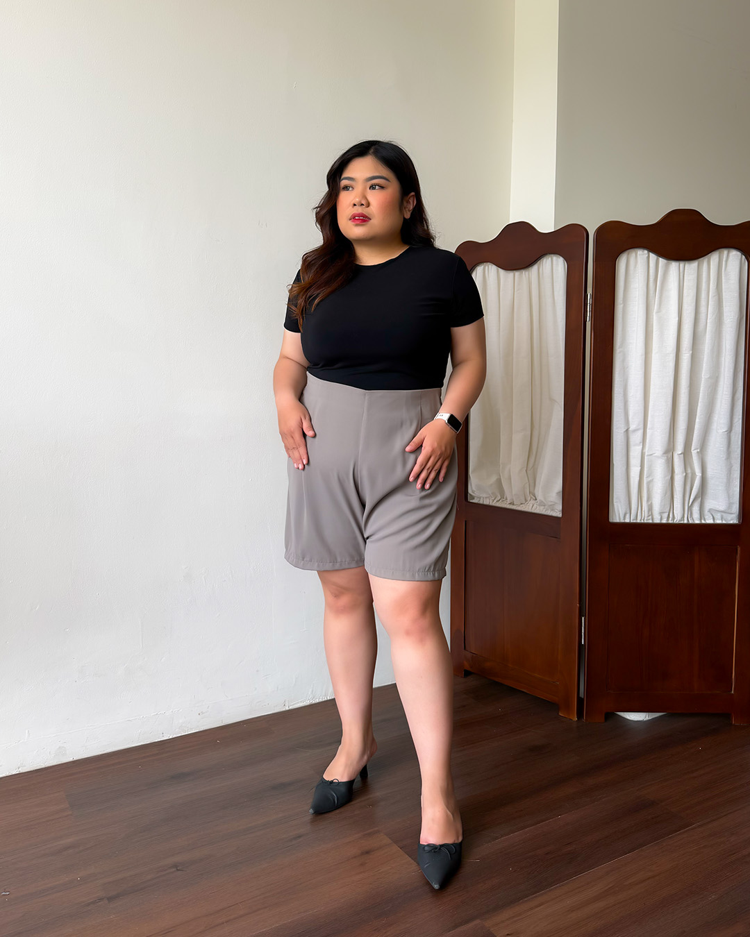 [Tutuloph] Ruby Short Pants | Celana Pendek Harian Daily Pants Women | Fashion Wanita Jumbo Normal Big size
