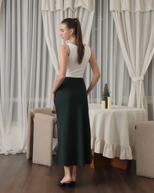 Image of [Tutuloph] Celyn Skirt | Mermaid Skirt | Rok Wanita Pinggang Karet | Casual Fashion Normal Bigsize