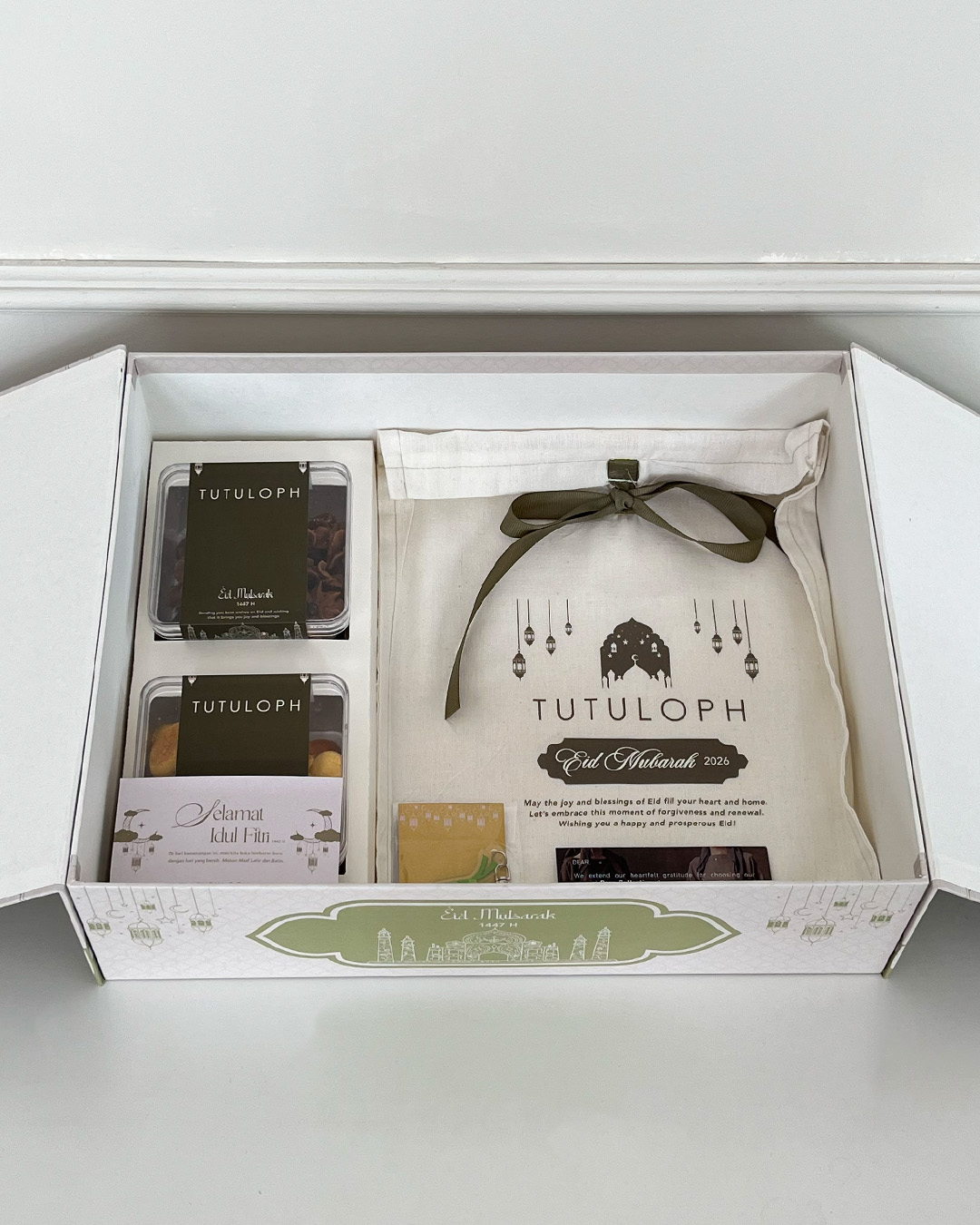 [Tutuloph] Box Raya Hampers Special Ramadhan Package I Gift Set Lebaran Eksklusif I Paket Kado Premium Idul Fitri