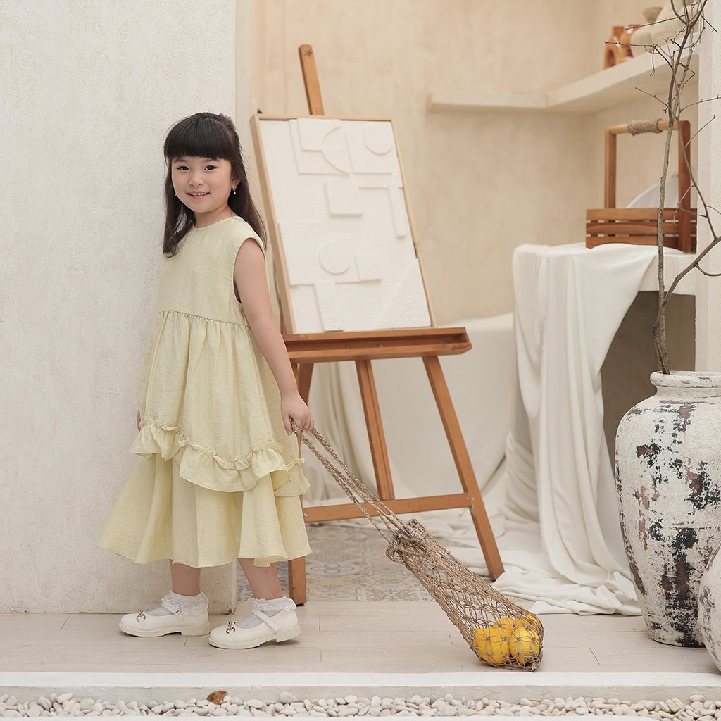 Kalea Dress Kids | Dress Anak Perempuan | Usia 1-10 Tahun | Atasan Anak Perempuan | Fashion Anak | TutuKids