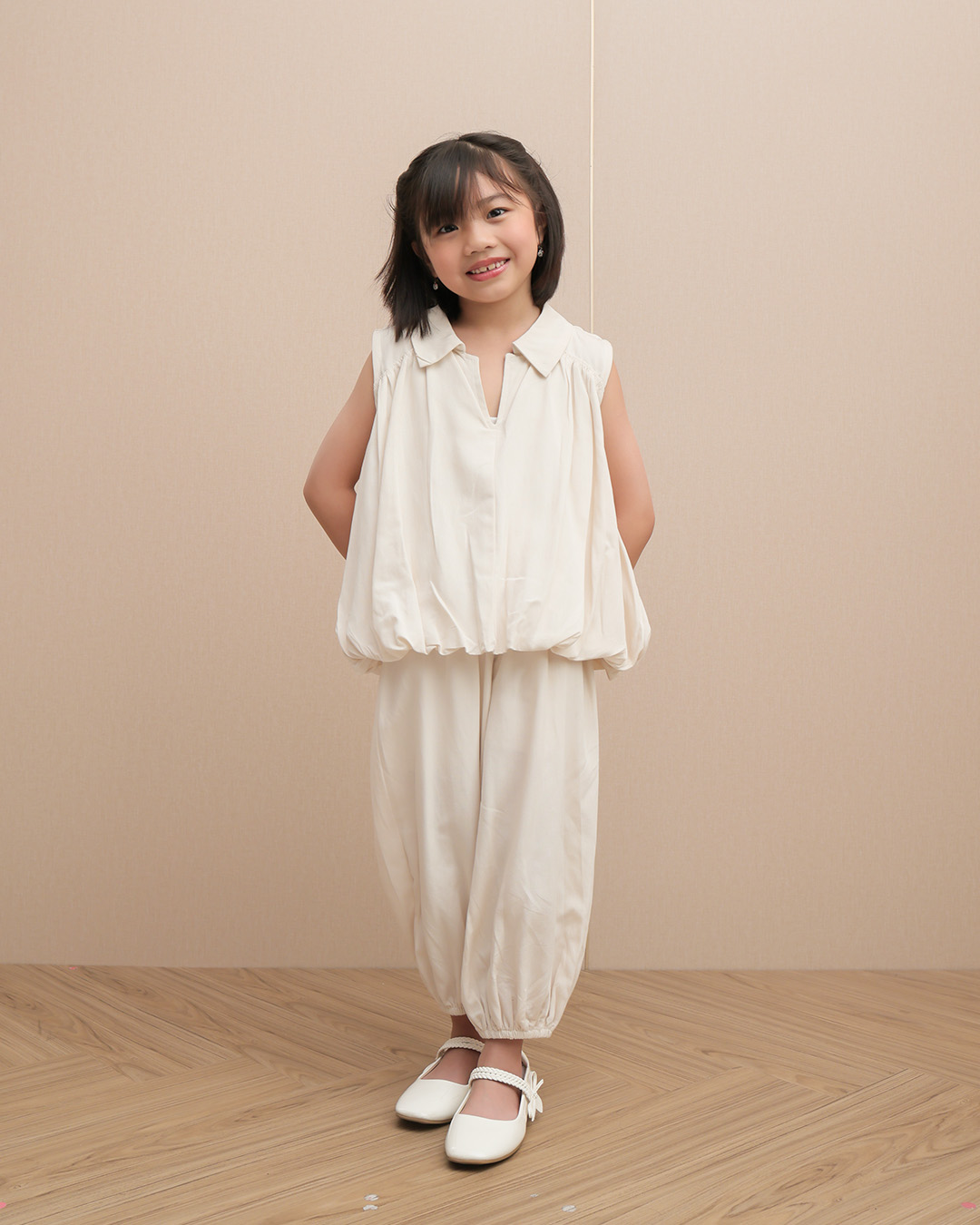 Emery Pants Kids | Celana Panjang Anak Perempuan | Bawahan Anak Casual Pinggang Karet | Usia 1-8 Tahun | TutuKids