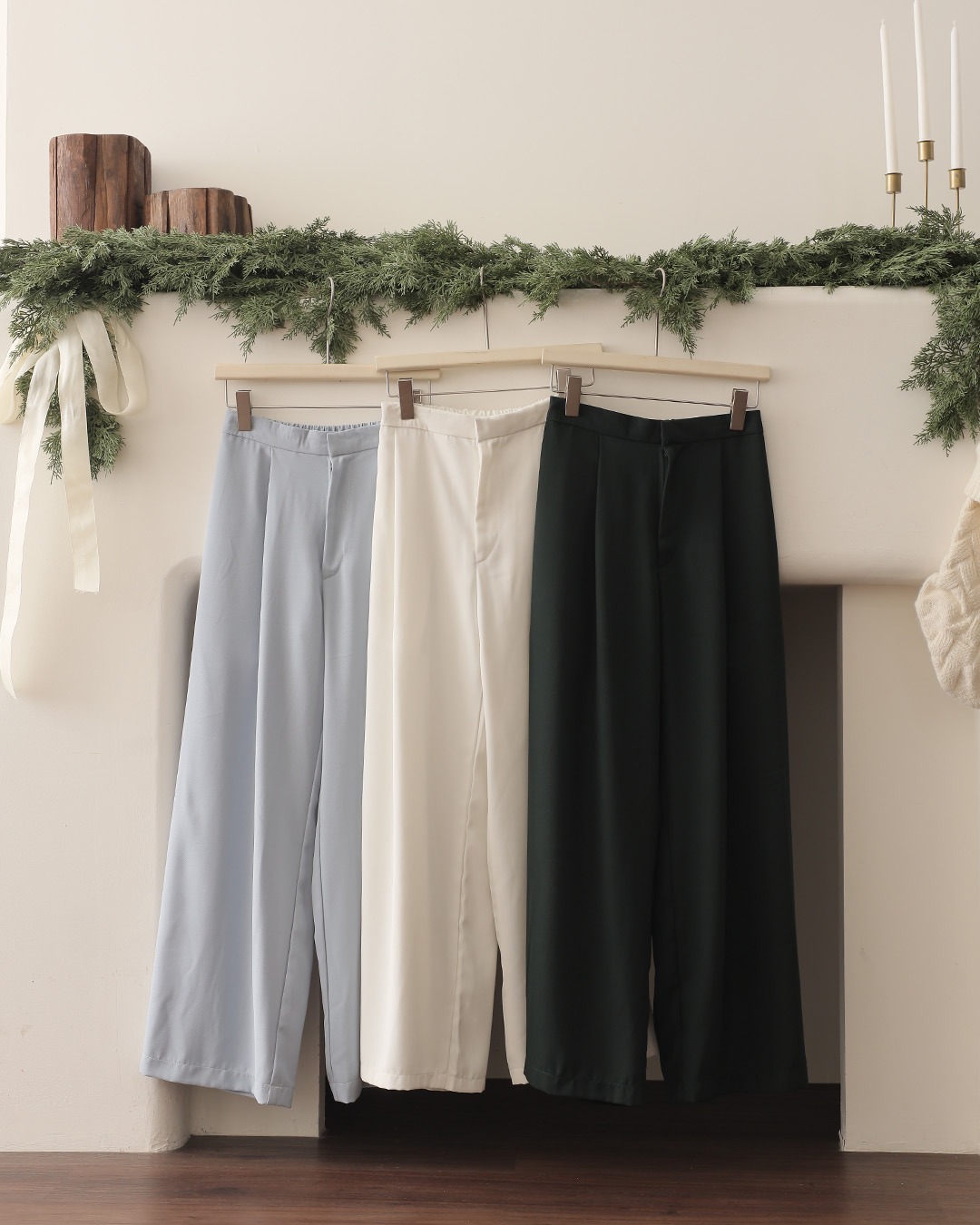 [Tutuloph] Elva Pants | Celana Panjang Kulot Wanita Kasual | Casual Fashion Normal Bigsize
