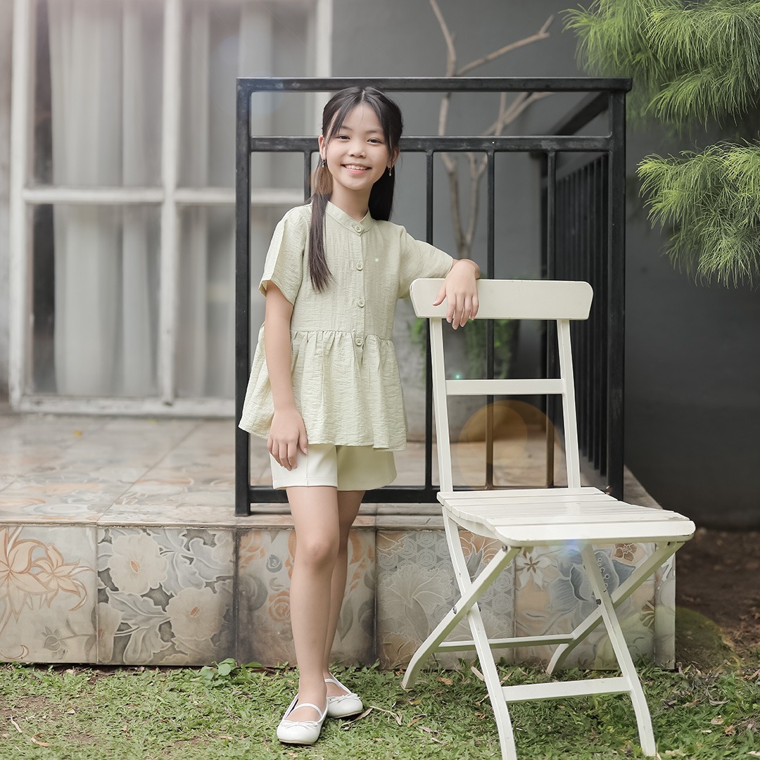 Grace Blouse | Kemeja Anak Perempuan | Usia 1-8 Tahun | Kemeja Anak | TutuKids