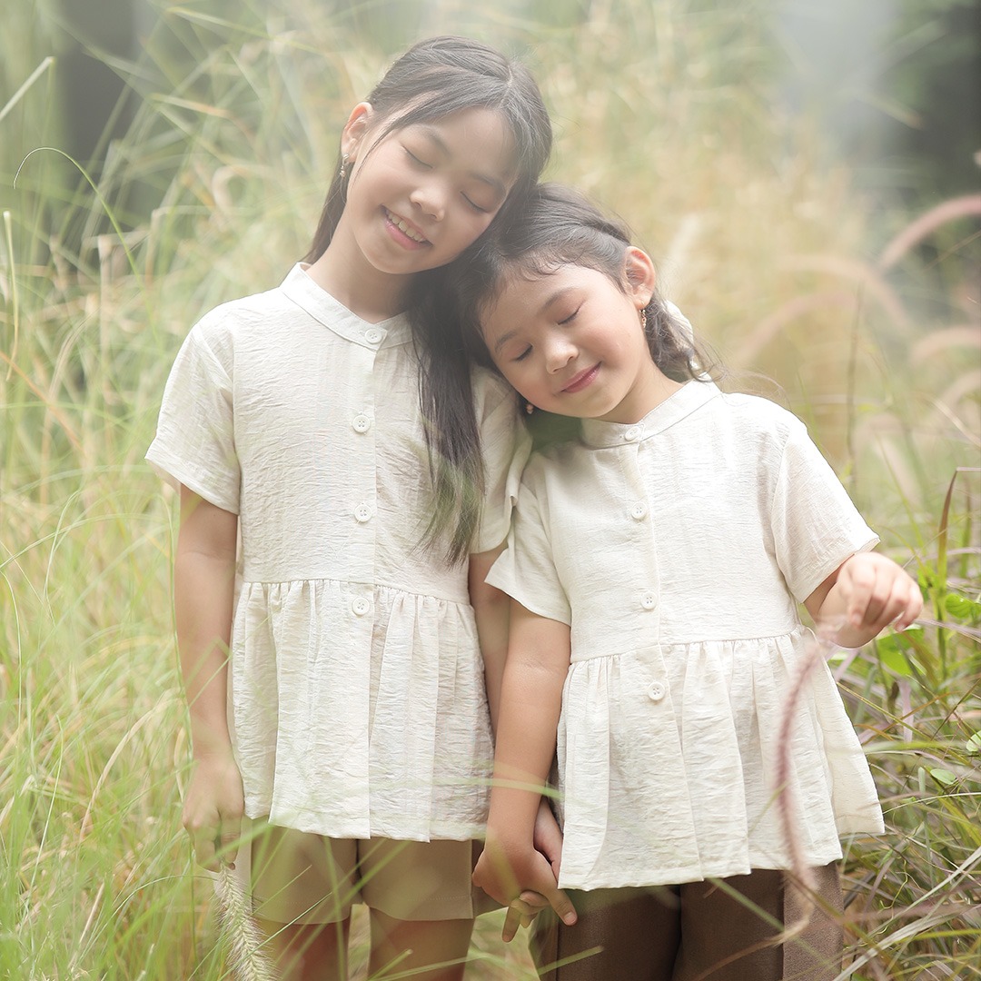 Grace Blouse | Kemeja Anak Perempuan | Usia 1-8 Tahun | Kemeja Anak | TutuKids