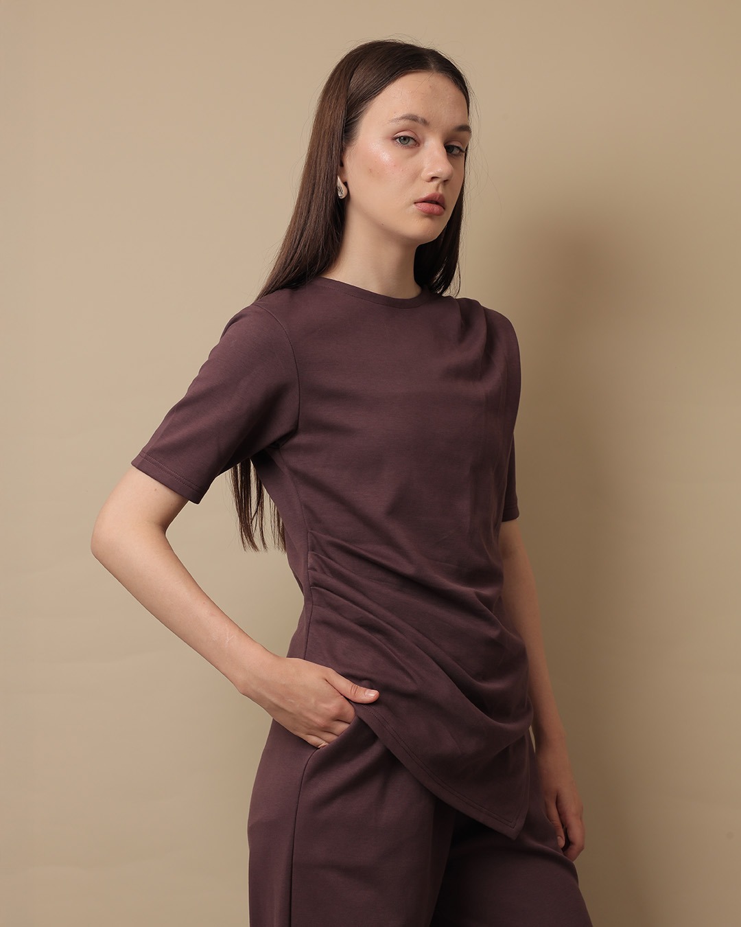 [Tutuloph] Jessy Top | Short Sleeve | Fit Blouse Wanita | Atasan Kasual Wanita Segitiga Casual Fashion Normal Bigsize