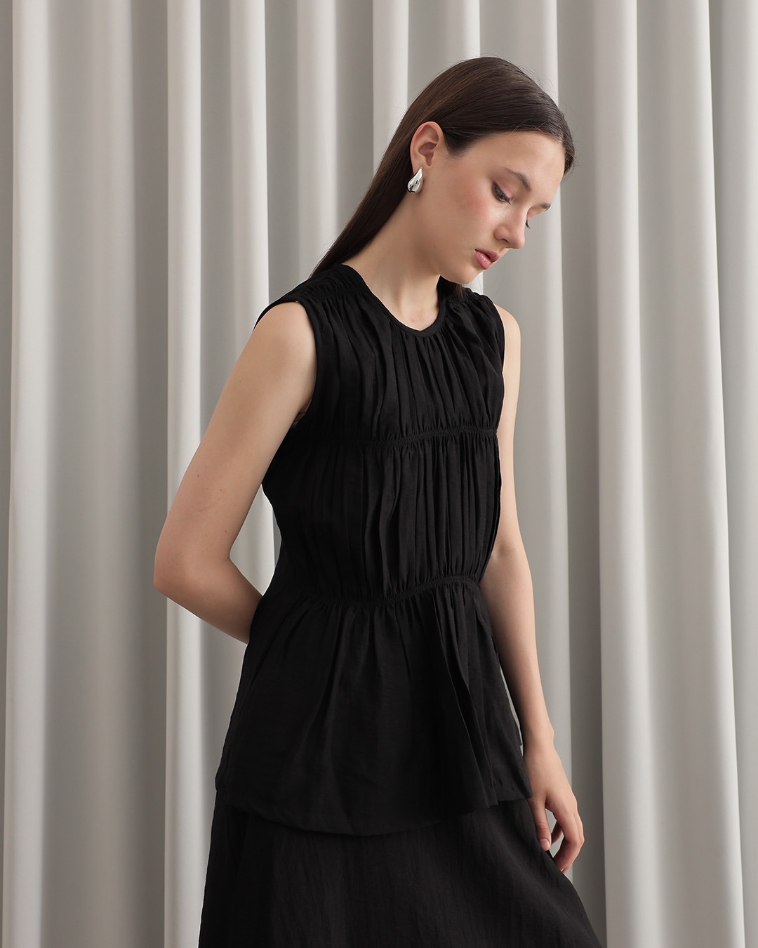 [Tutuloph] Rowan Tank Top [Sleeveless] | Atasan Wanita | Blouse Tank Top Casual Fashion Normal Bigsize