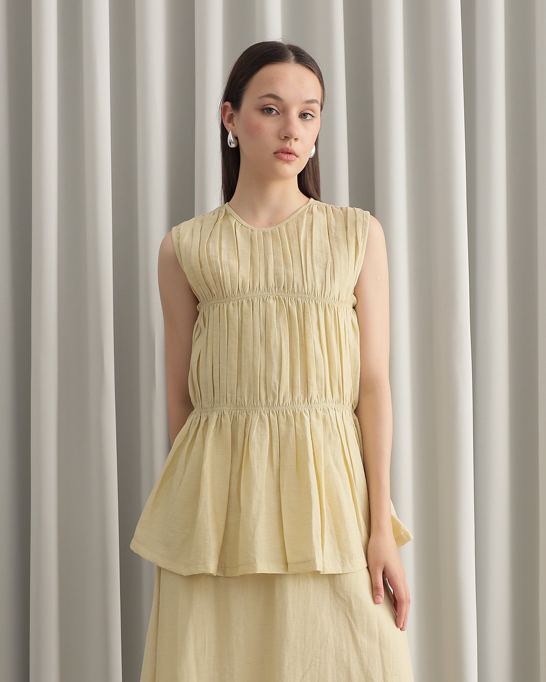 [Tutuloph] Rowan Tank Top [Sleeveless] | Atasan Wanita | Blouse Tank Top Casual Fashion Normal Bigsize