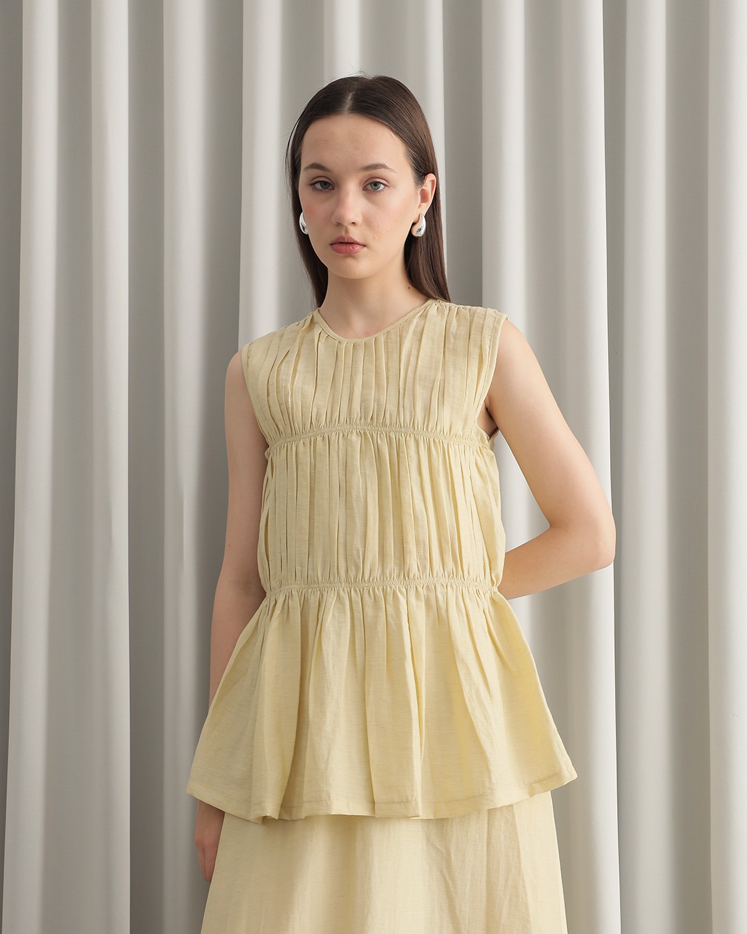 [Tutuloph] Rowan Tank Top [Sleeveless] | Atasan Wanita | Blouse Tank Top Casual Fashion Normal Bigsize