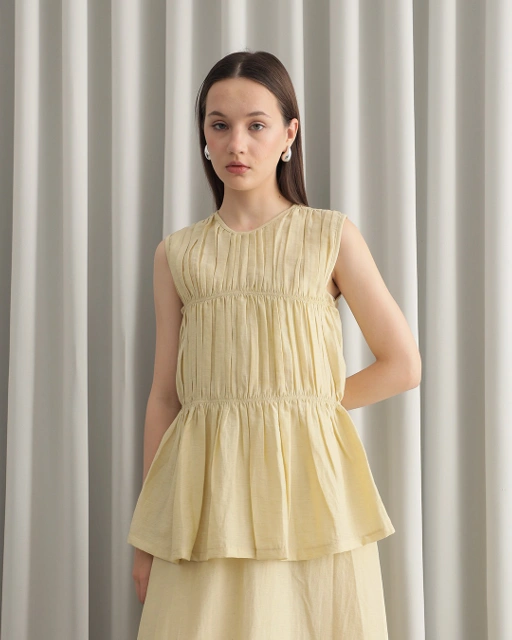 Image of [Tutuloph] Rowan Tank Top [Sleeveless] | Atasan Wanita | Blouse Tank Top Casual Fashion Normal Bigsize