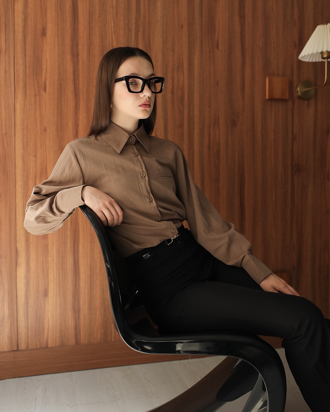[Tutuloph] Welly Shirt | Kemeja Lengan Panjang Wanita | Atasan Kemeja Casual Fashion Normal Bigsize