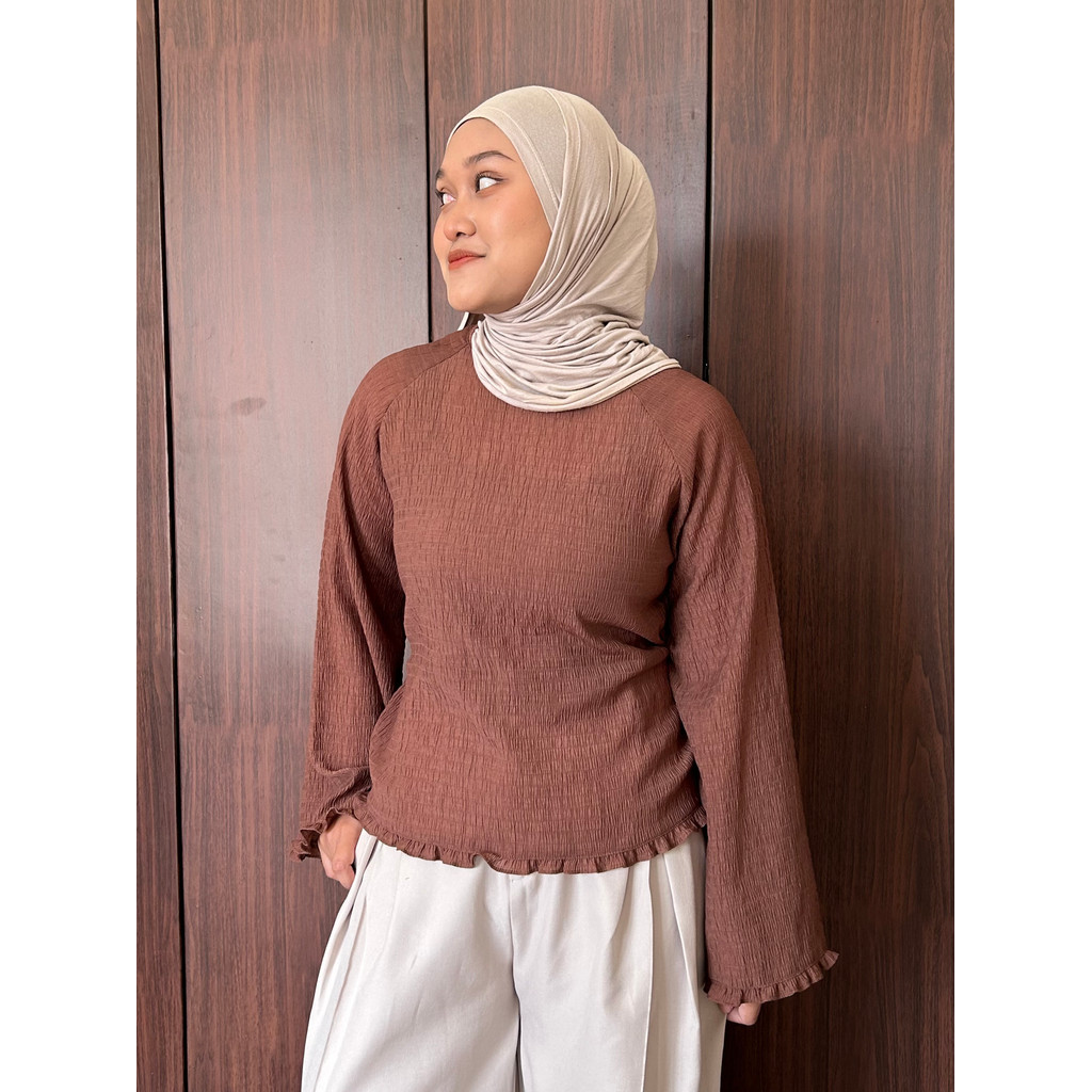 Sibyl Top by Dielle Official / Crinkle Top