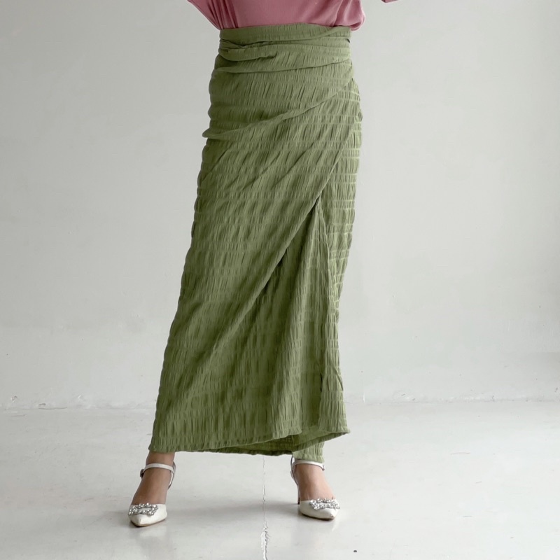 Siti Wrap Skirt by Dielle Official