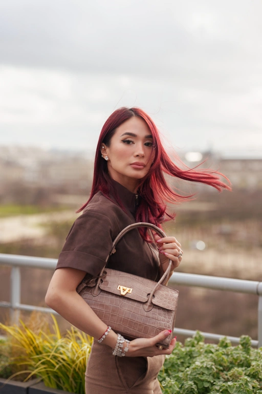 Image of PO LOVE BAG EXOTIC CITRINE CROCODILE SHIP START 31 MAY 2025