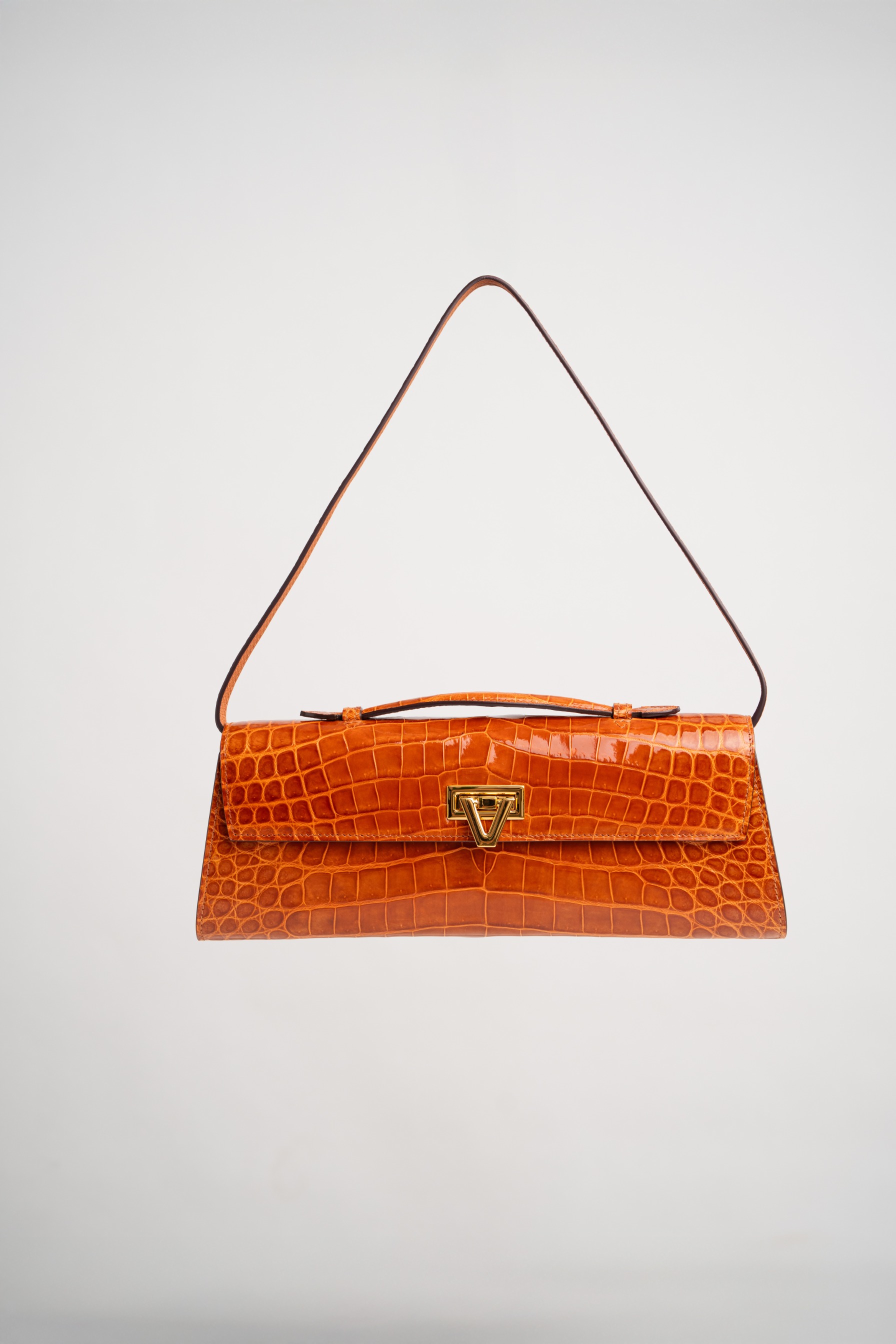 Davi Bag Exotic Crocodile Tumeric - PRE-ORDER STARTS SHIPPING  NOVEMBER 2026