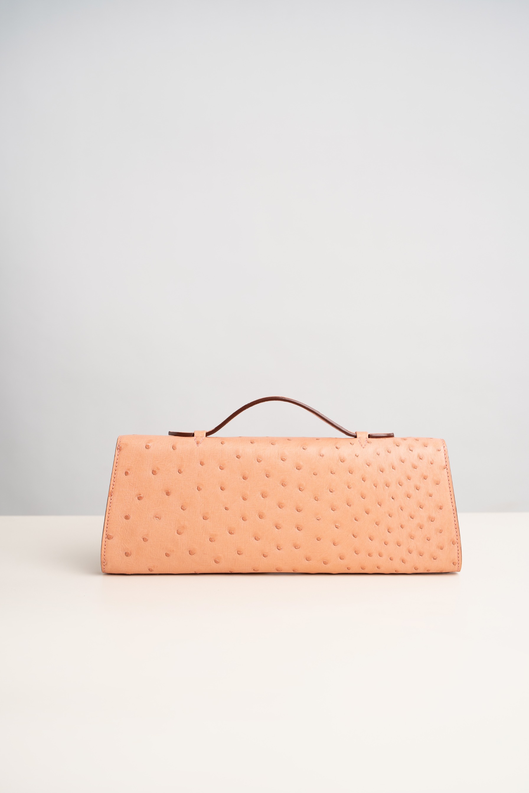 Davi Bag Exotic Ostrich Flamingo - PRE-ORDER STARTS SHIPPING NOVEMBER 2026