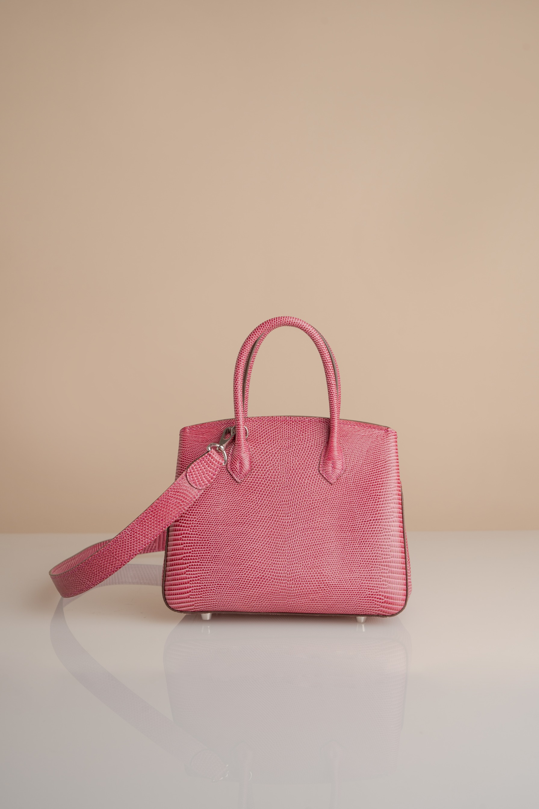 GIGI BAG EXOTIC LIZARD ROSE PRE-ORDER (SHIPPING START MARCH 2026)