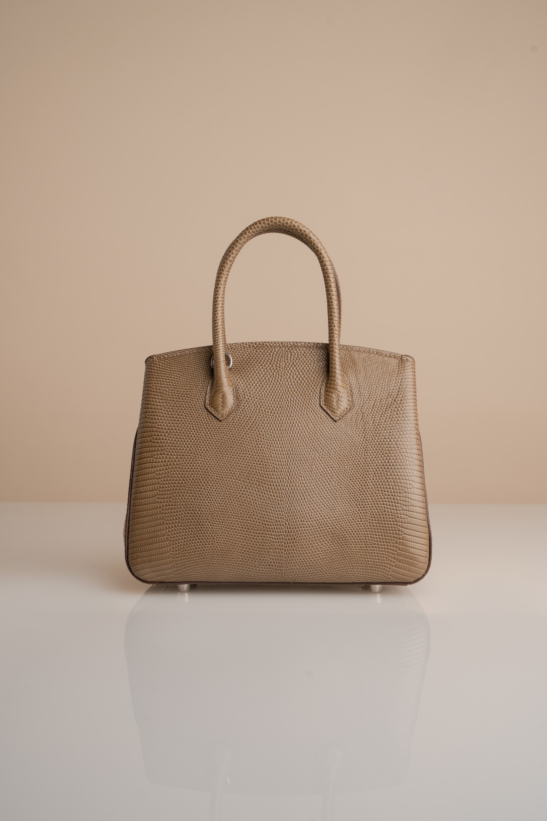 GIGI BAG EXOTIC LIZARD TAUPE PRE-ORDER (SHIPPING STARTS MARCH 2026)