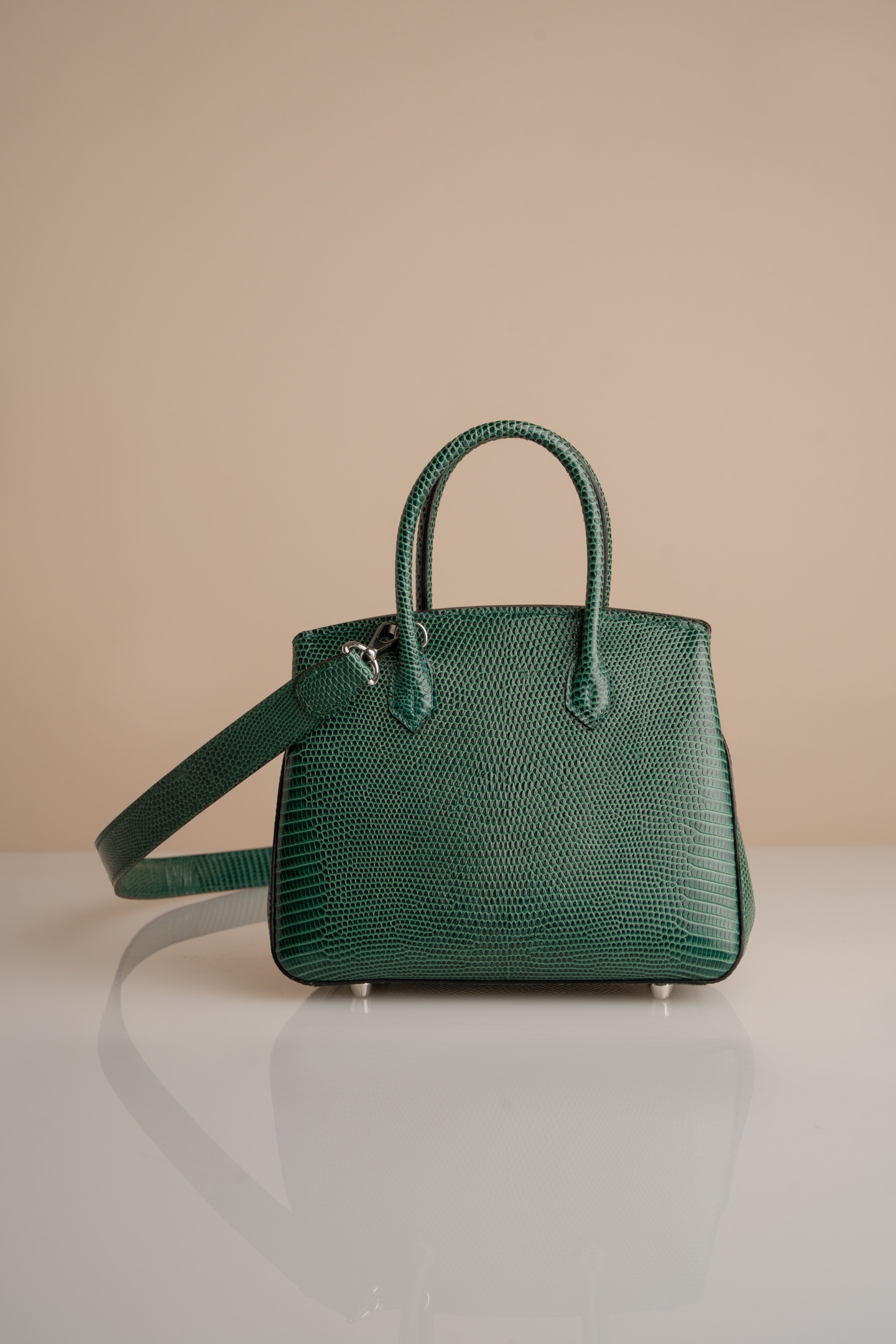 PO GIGI BAG EXOTIC LIZARD EMERALD START SHIPPING MARCH 2026