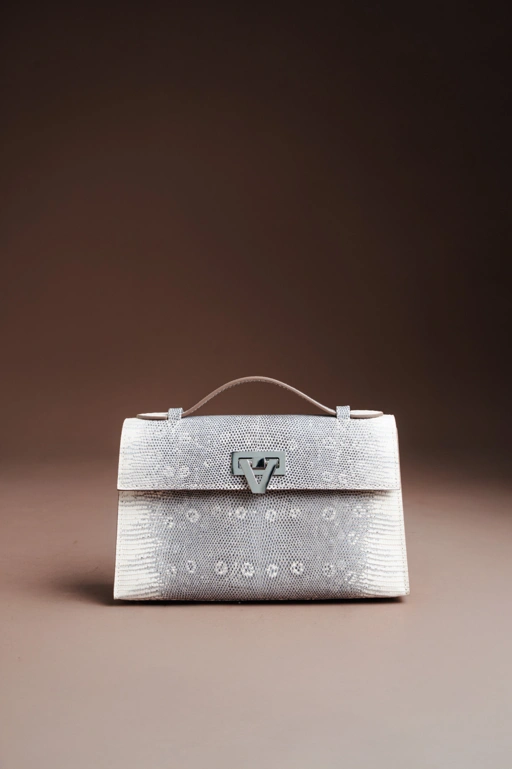 Image of PO The Luxury Exotic Heart Bag - The Lizard Start Shipping MAY 2026