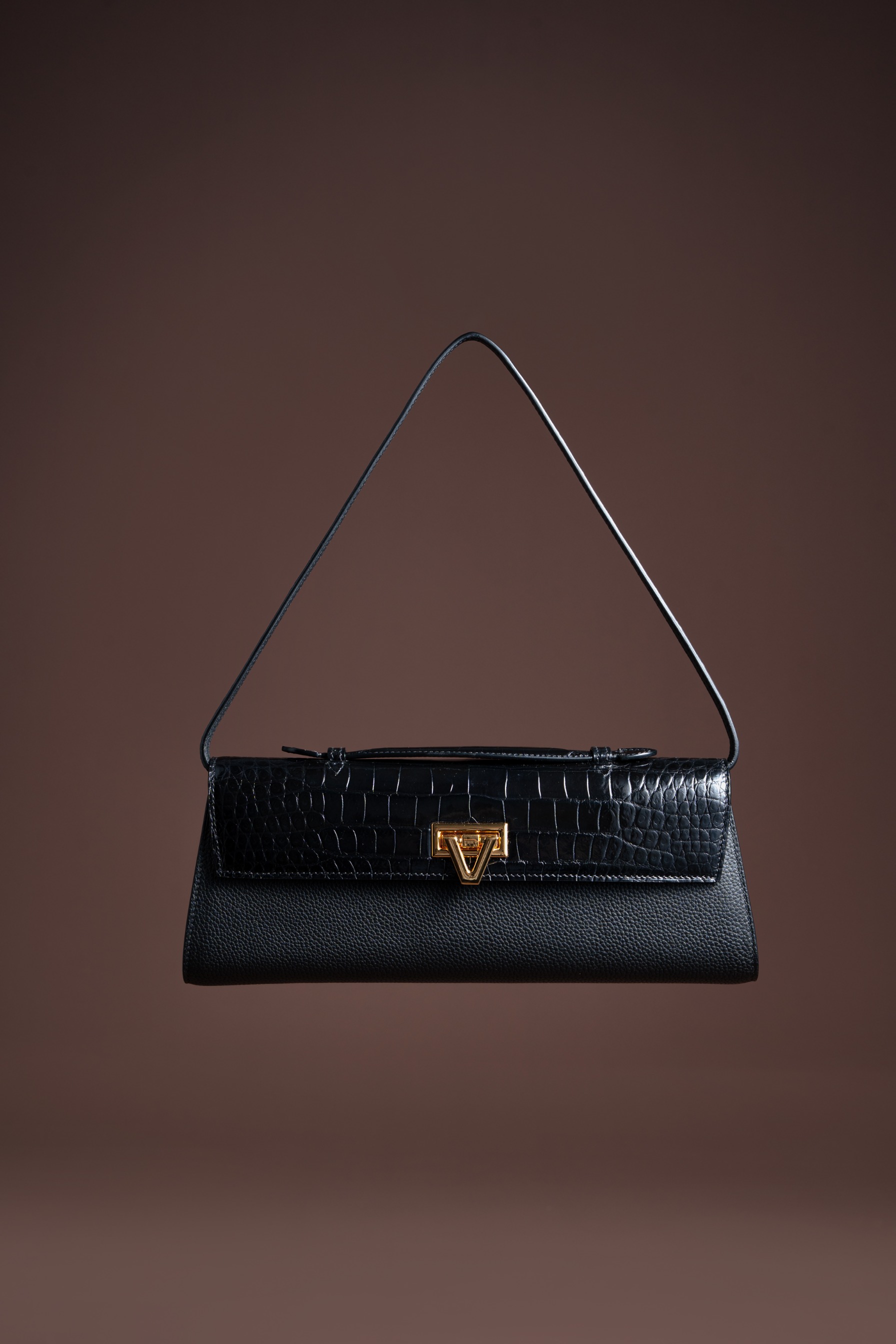 Davi Bag Exotic MIX Black Crocodile - PRE-ORDER STARTS SHIPPING  NOVEMBER 2026