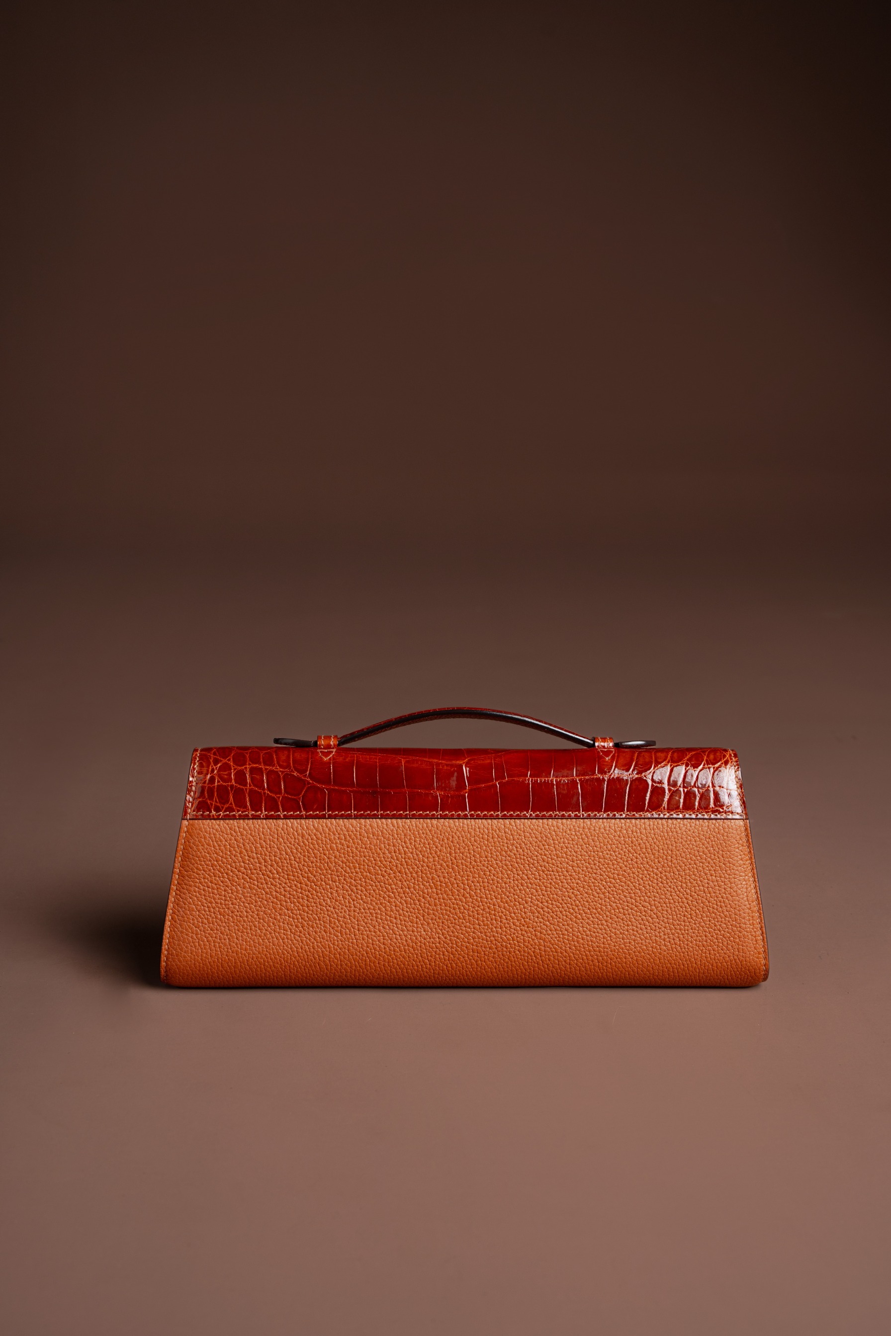 Davi Bag Exotic MIX Chocolate Crocodile - PRE-ORDER STARTS SHIPPING NOVEMBER 2026