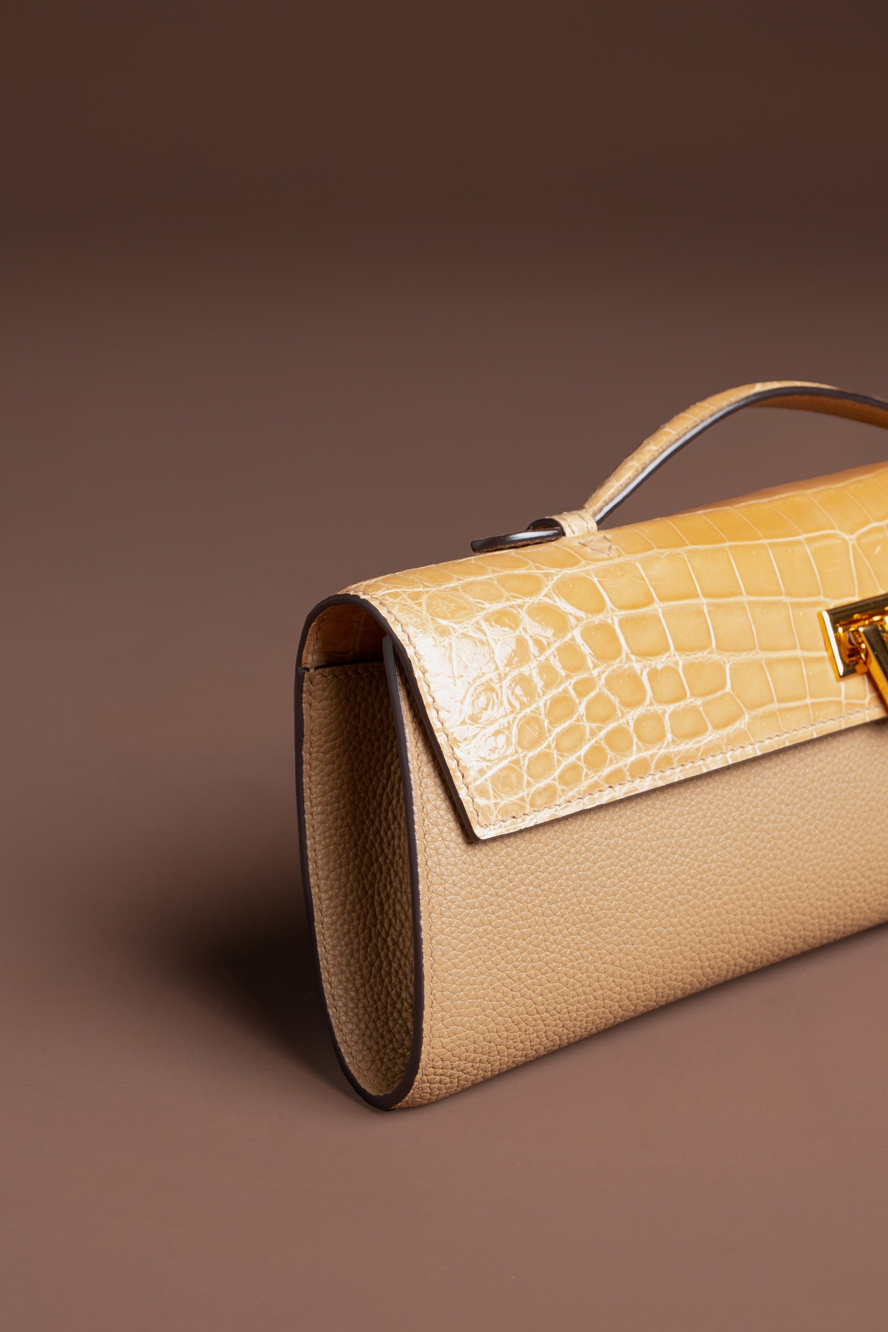 Davi Bag Exotic MIX Nude Crocodile - PRE-ORDER STARTS SHIPPING NOVEMBER 2026
