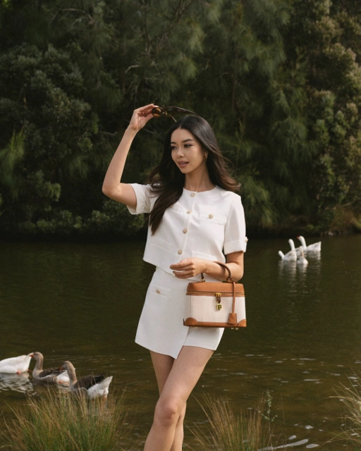 Image of Sydney Bag Canvas Gold