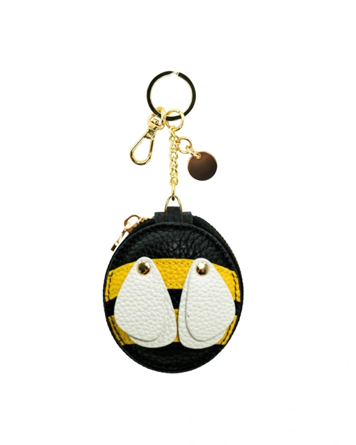 Image of Ready Stok Bee Leather Coin Charm 