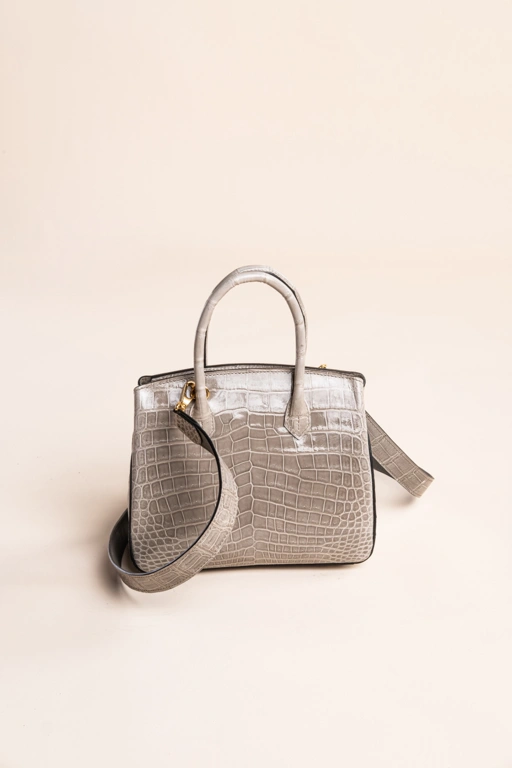 Image of GIGI BAG EXOTIC GREY PRE-ORDER (SHIPPING START DECEMBER 2025)