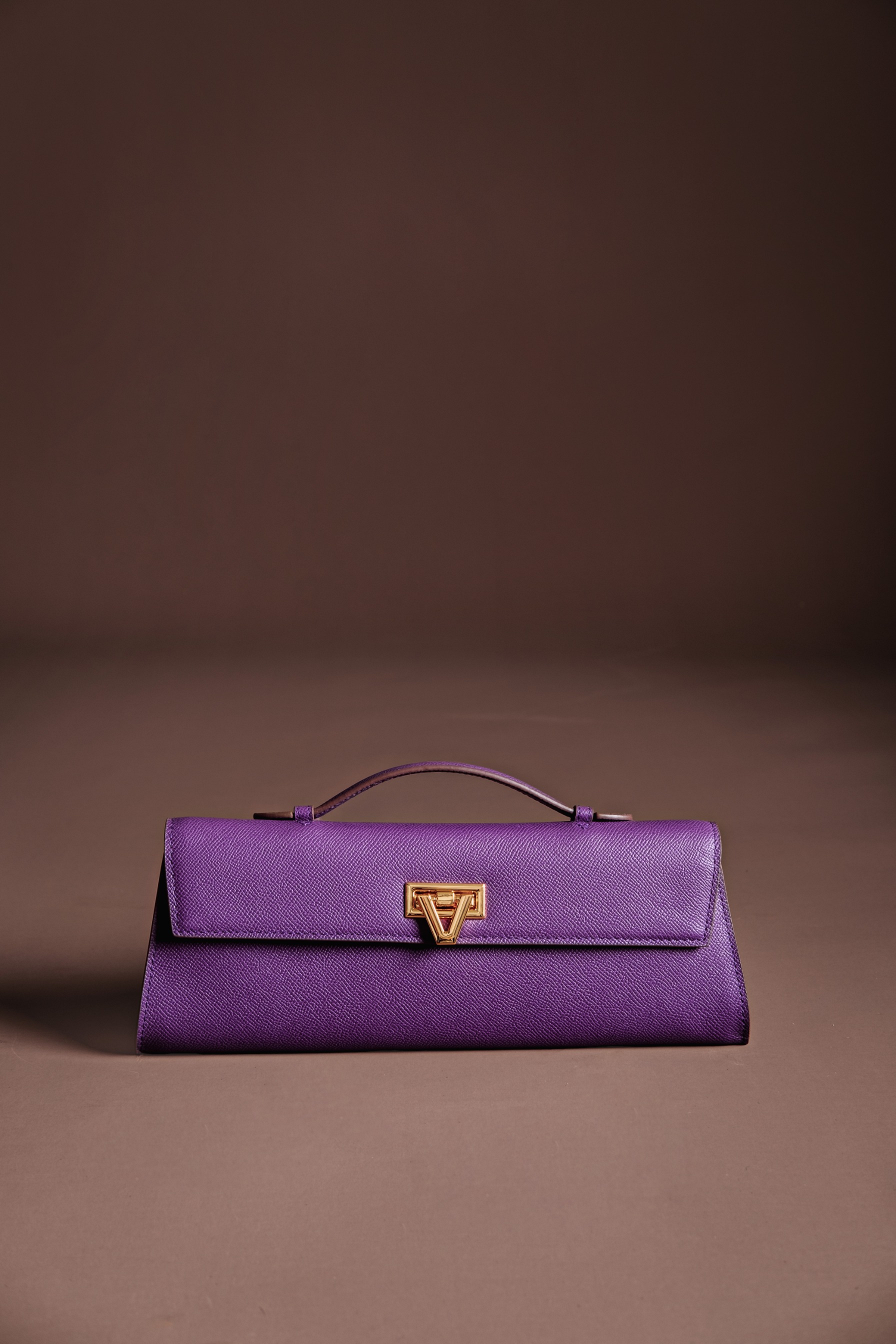 Davi Bag Royal Plum GOLD Hardware - STARTS SHIPPING 14 SEPTEMBER 2026