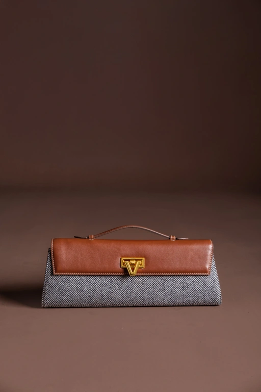 Davi Bag Canvas Gold Bicolor GOLD Hardware - READY STOCK