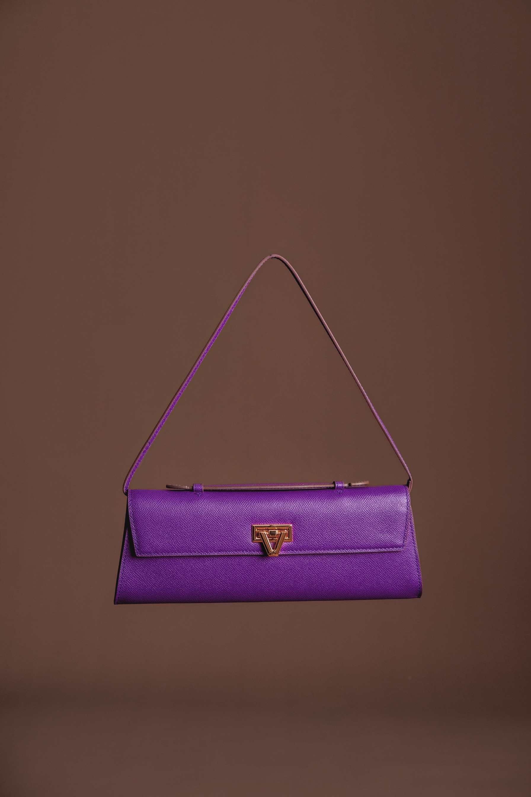 Davi Bag Royal Plum GOLD Hardware - STARTS SHIPPING 14 SEPTEMBER 2026