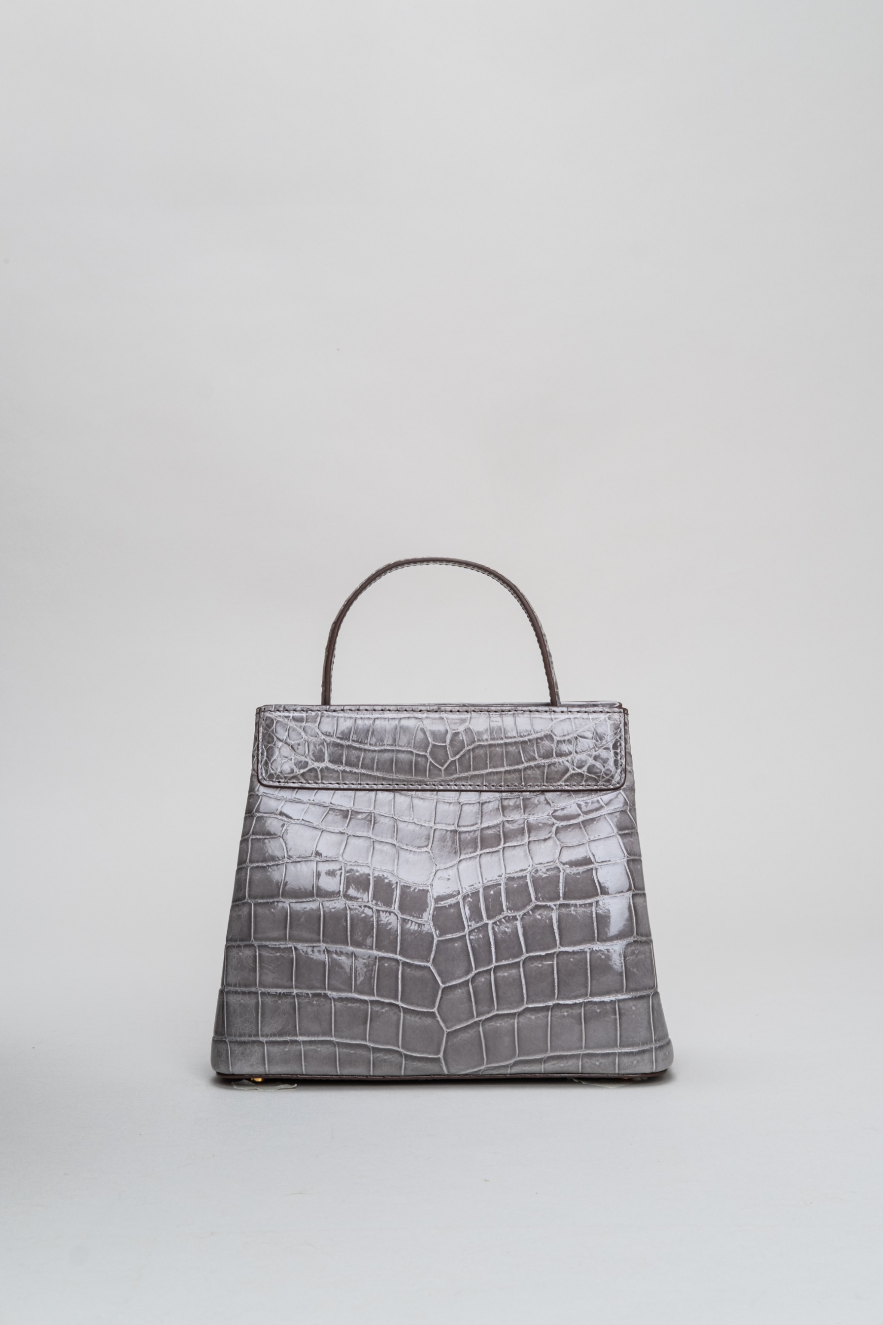 PO Exotic Croco Charcoal - Sarah Bag start shipping End of July
