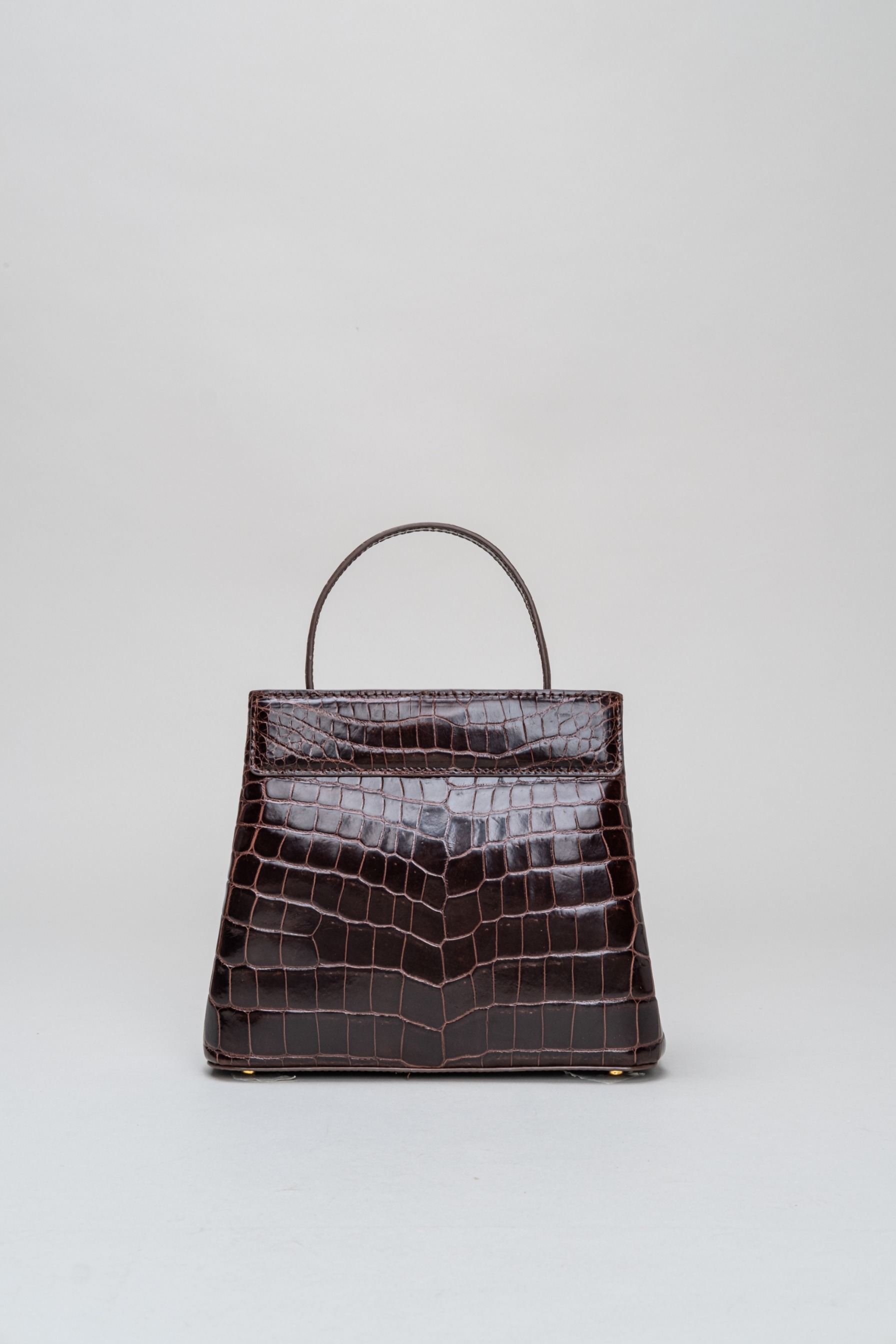 PO Exotic Croco Dark Chocolate - Sarah Bag start shipping End of July