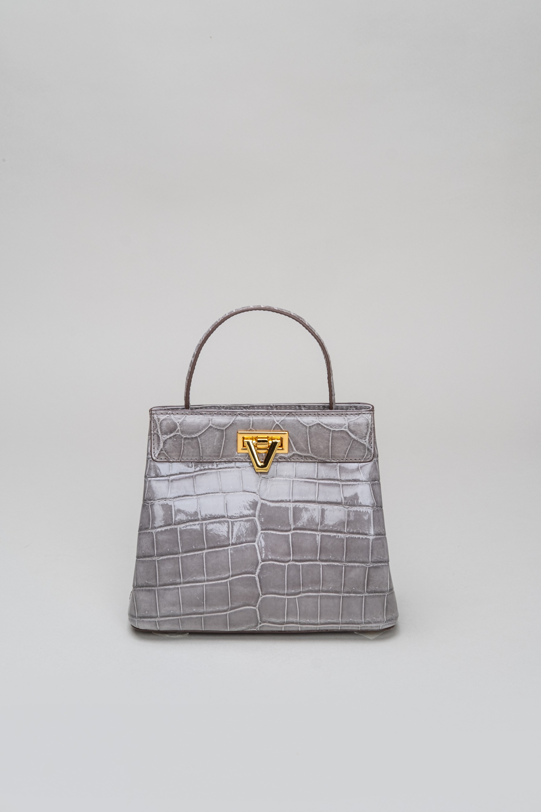 PO Exotic Croco Charcoal - Sarah Bag start shipping End of July